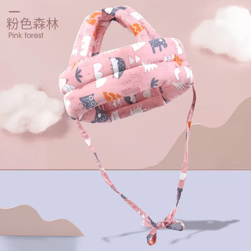 Anti-Collision Protective Hat Baby Safety Helmet Soft Comfortable Head Security & Protection Adjustable Hats Baby Toddler Cap